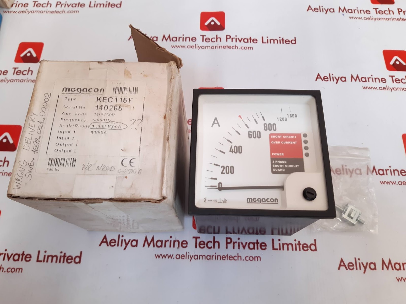 MEGACON KEC115F SHORT CIRCUIT AND OVER CURRENT GUARD