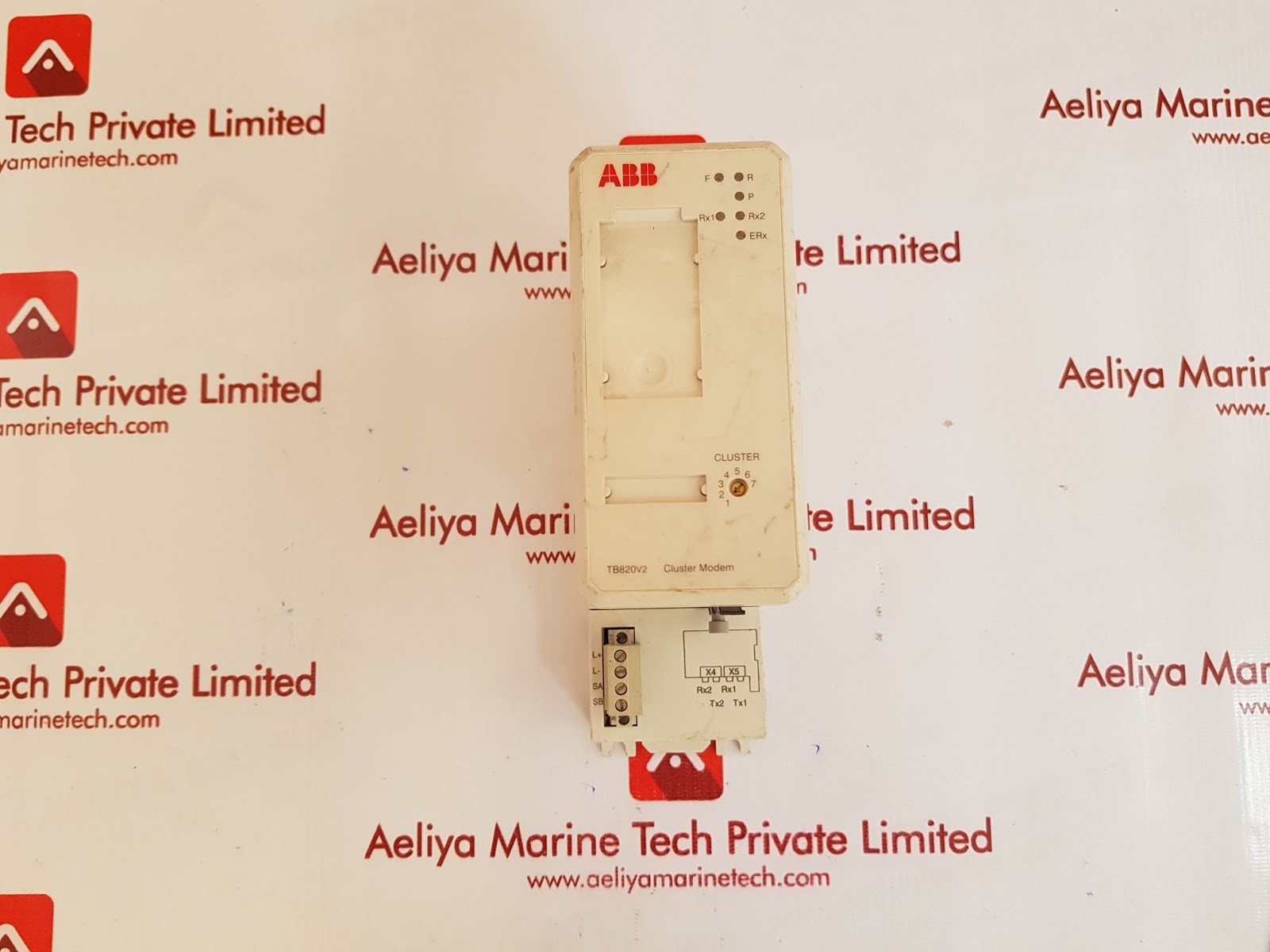 ABB TB820V2 CLUSTER MODEM I/O MODULE 3BSE013208R1 PR:E