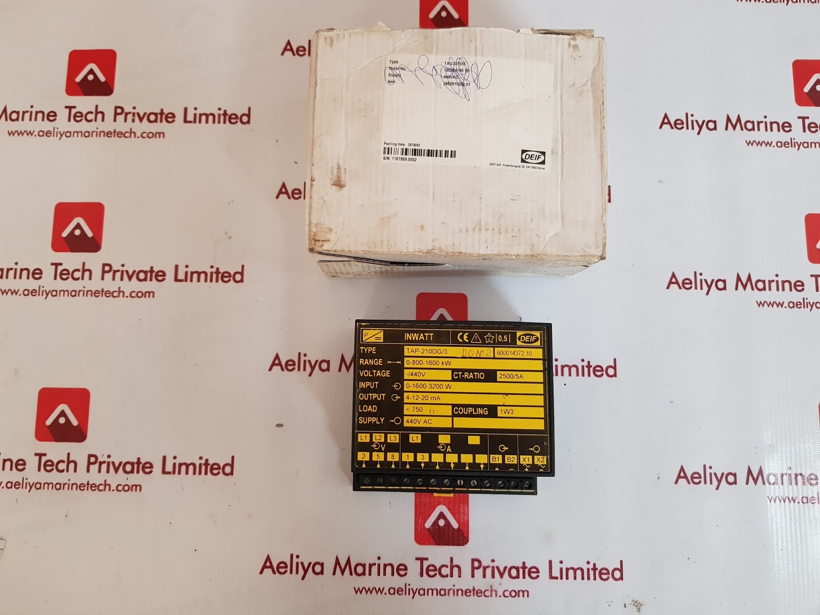 DEIF TAP-210DG/3 INWATT TRANSDUCER