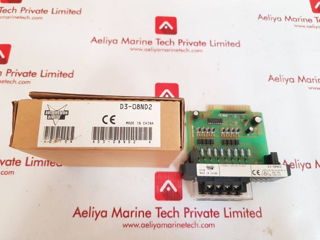 AUTOMATION DIRECT D3-08ND2 INPUT MODULE 07Y8 - Aeliya Marine