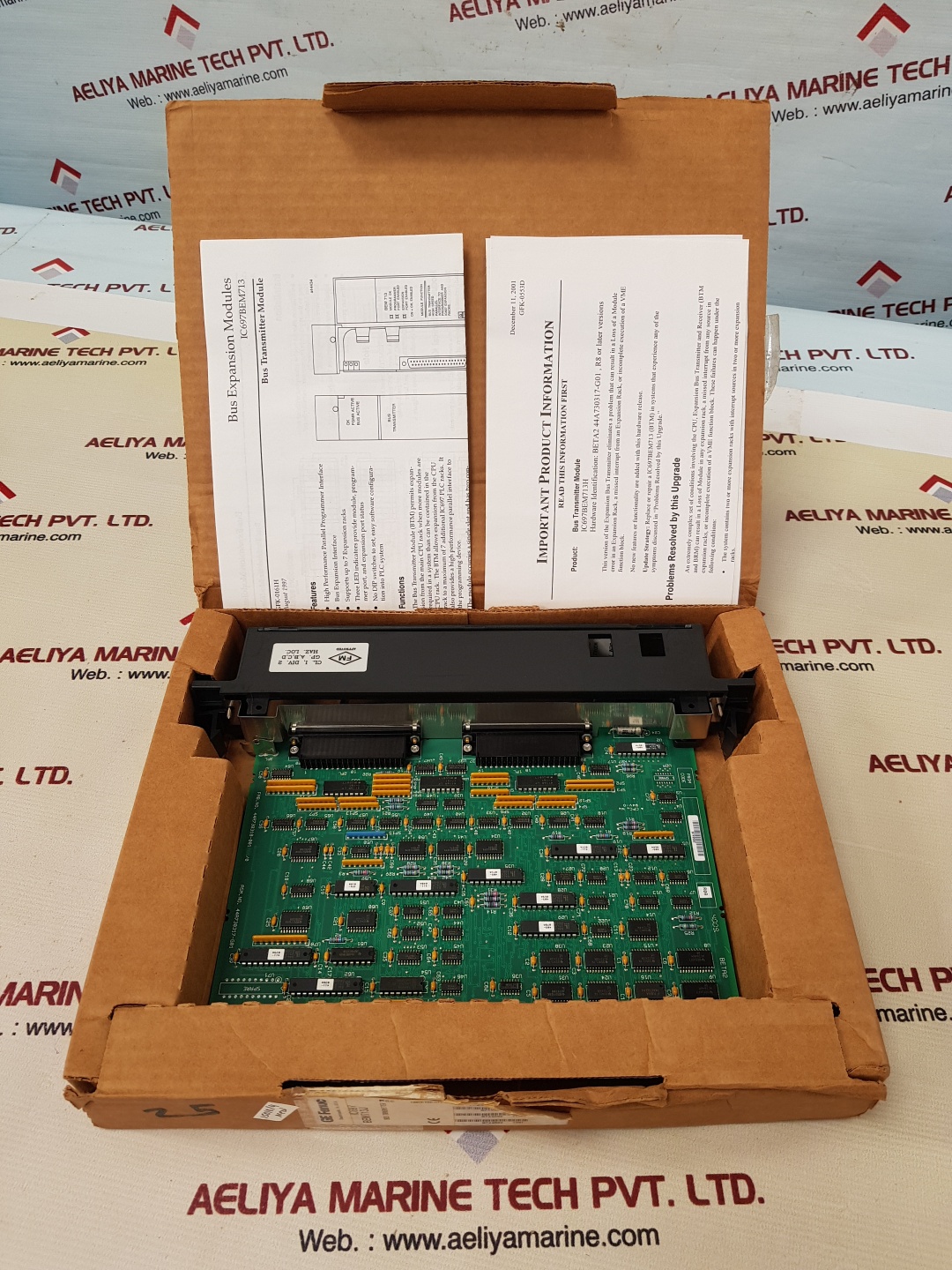 GE FANUC IC697BEM713 BUS EXPANSION MODULES IC697BEM713J