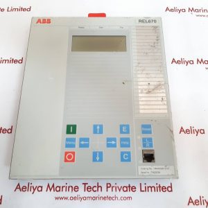 ABB REL670 LINE DISTANCE PROTECTION