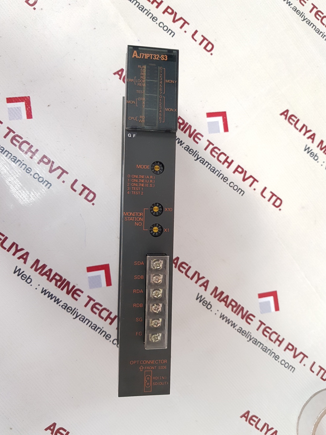 MITSUBISHI AJ71PT32-S3 PROGRAMMABLE CONTROLLER 94V-0 - Image 2