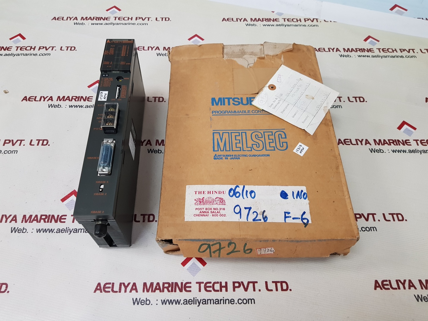 MITSUBISHI AJ71QE71 PROGRAMMABLE CONTROLLER/ETHERNET UNIT