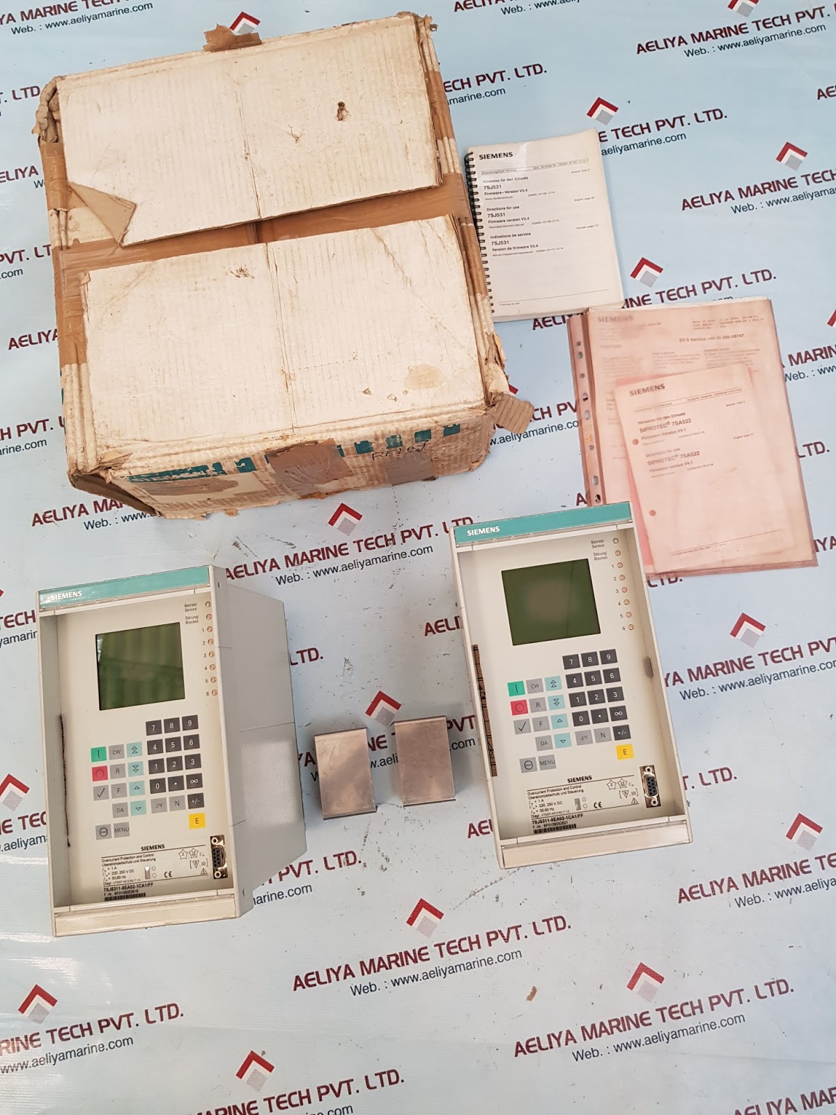 SIEMENS 7SJ5311-5EA02-1CA1/FF OVERCURRENT PROTECTION AND CONTROL UNIT