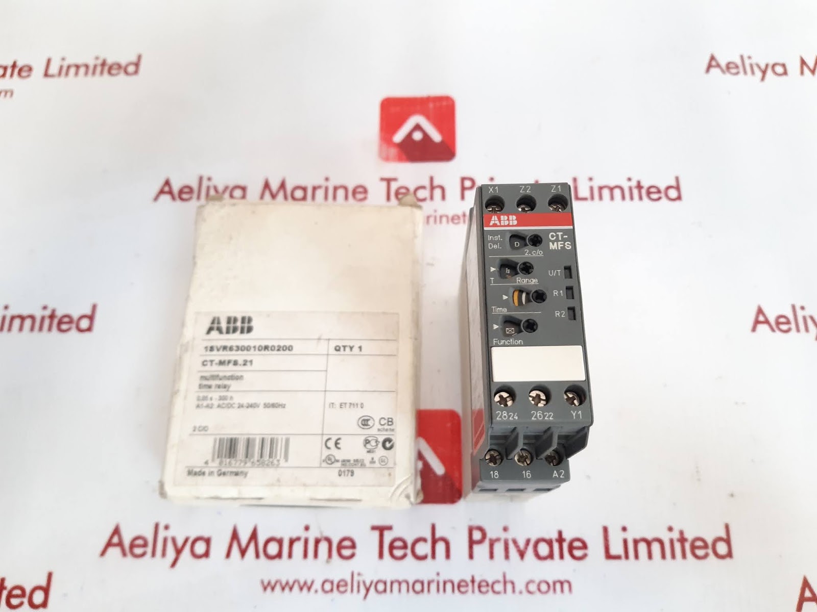ABB CT-MFS MULTIFUNCTION TIME RELAY CT-MFS.21