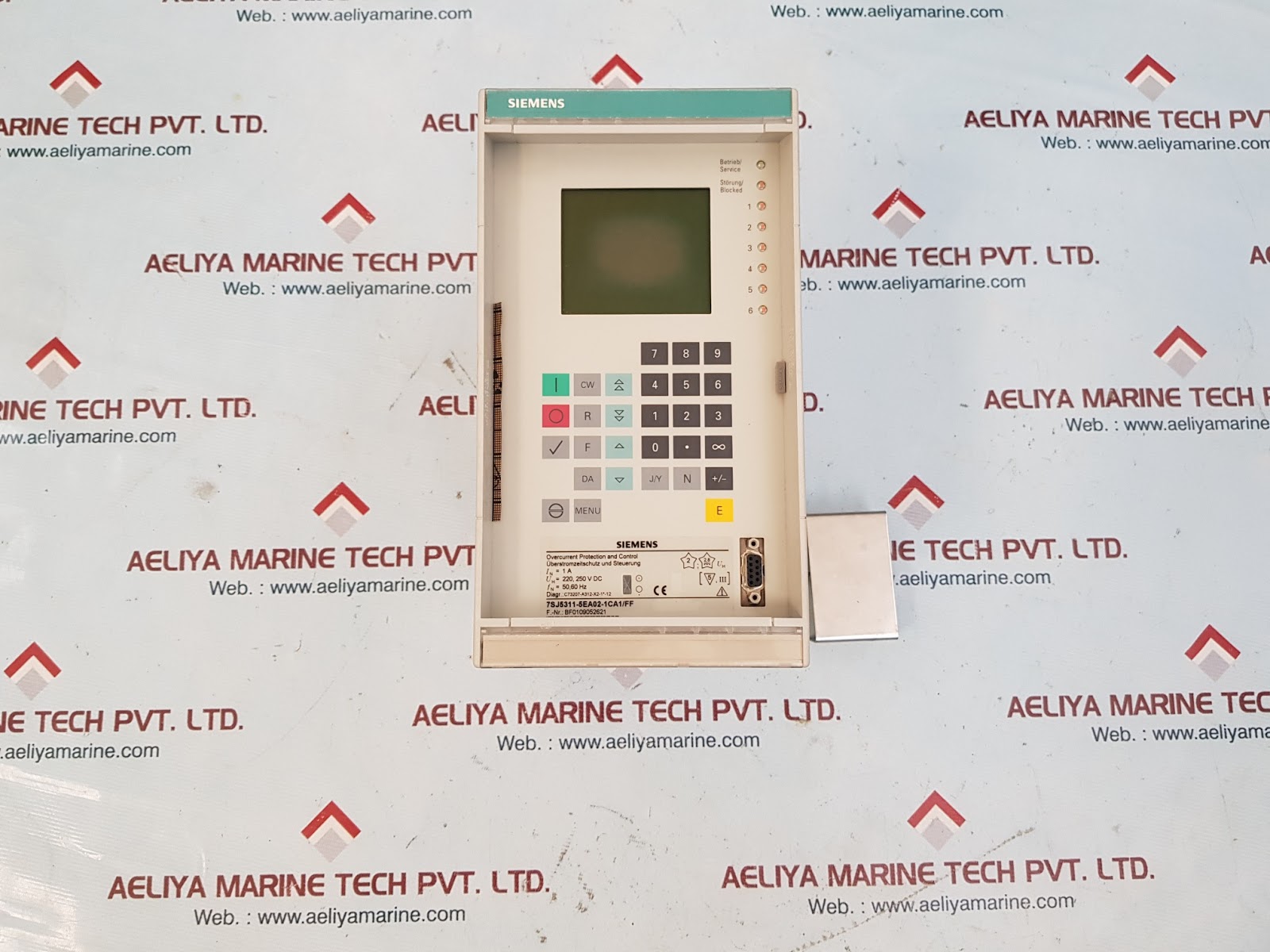 SIEMENS 7SJ5311-5EA02-1CA1/FF OVERCURRENT PROTECTION AND CONTROL UNIT - Image 3