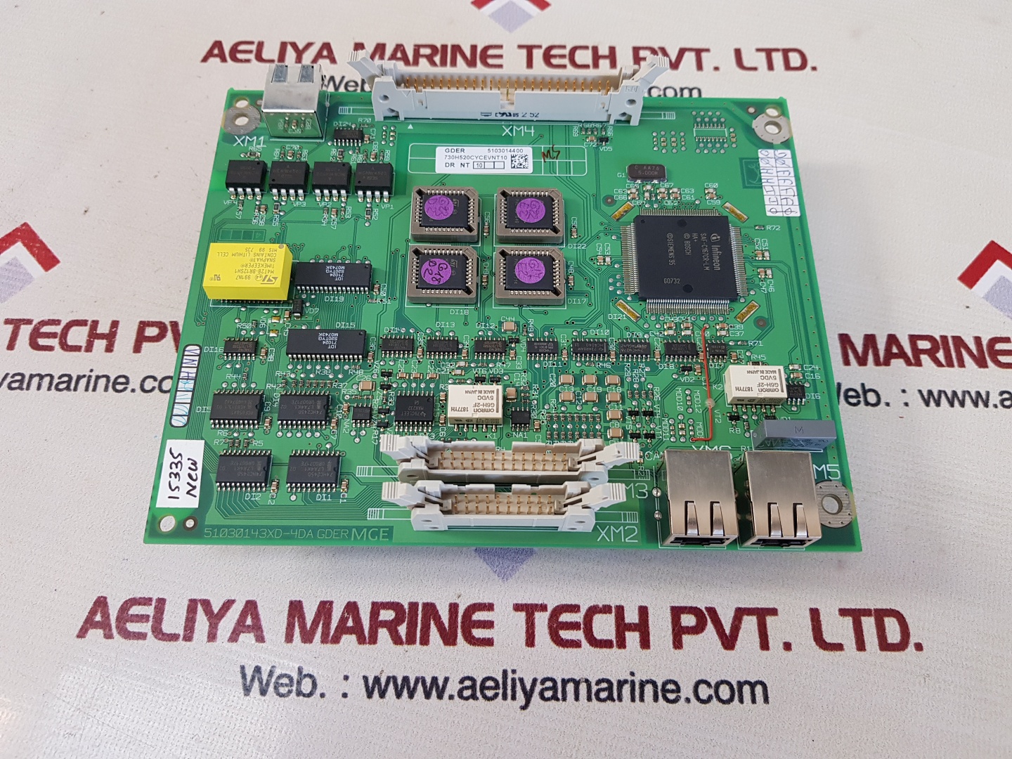 MGE GALAXY 3000 51030143XD- 1DA GDER PCB CARD 51030144US - Image 3