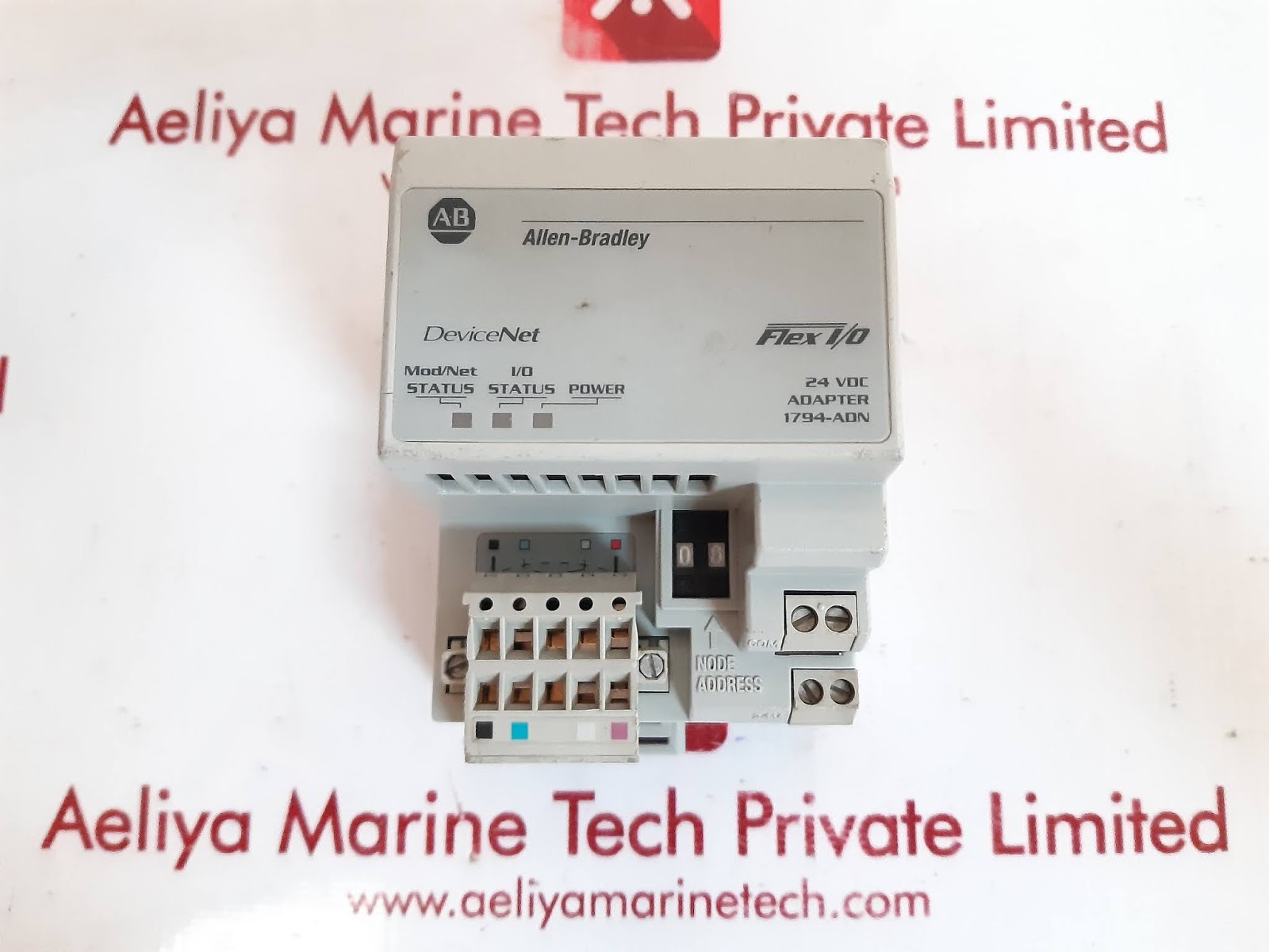 ALLEN BRADLEY FLEX I/O 1794-ADN DEVICENET ADAPTER 96494871