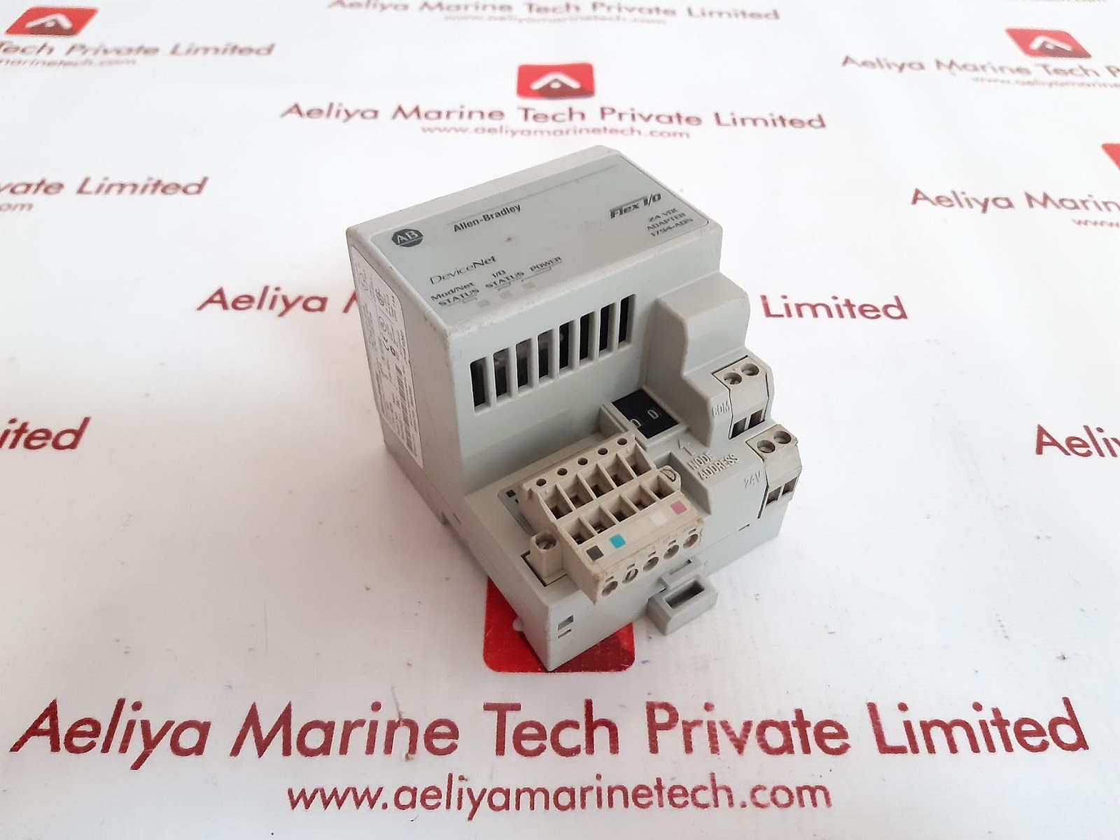 ALLEN BRADLEY FLEX I/O 1794-ADN DEVICENET ADAPTER 96494871 - Image 2