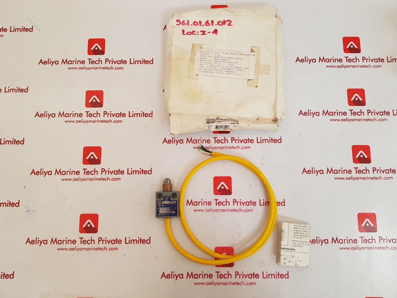 SQUARE D XA7303D LIMIT SWITCH