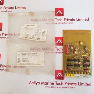 STROMBERG SGEA-11A1 PCB CARD 53410593