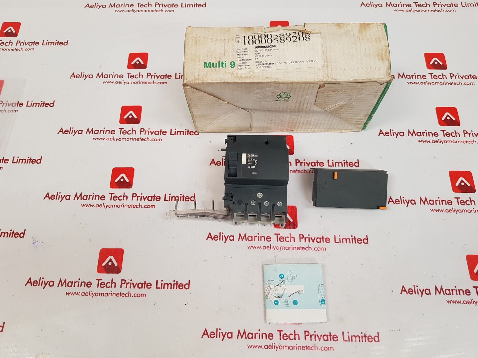 MERLIN VIGI NG125 RESIDUAL CURRENT DEVICE