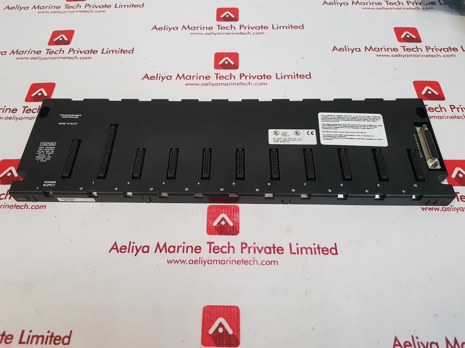 PROGRAMMABLE CONTROLLER 10 SLOT BASE IC693CHS391J