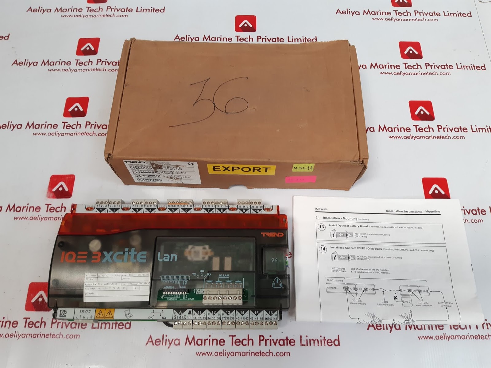 TREND IQE 3XCITE LAN WEB ENABLED CONTROLLER IQ3 -4012U7096