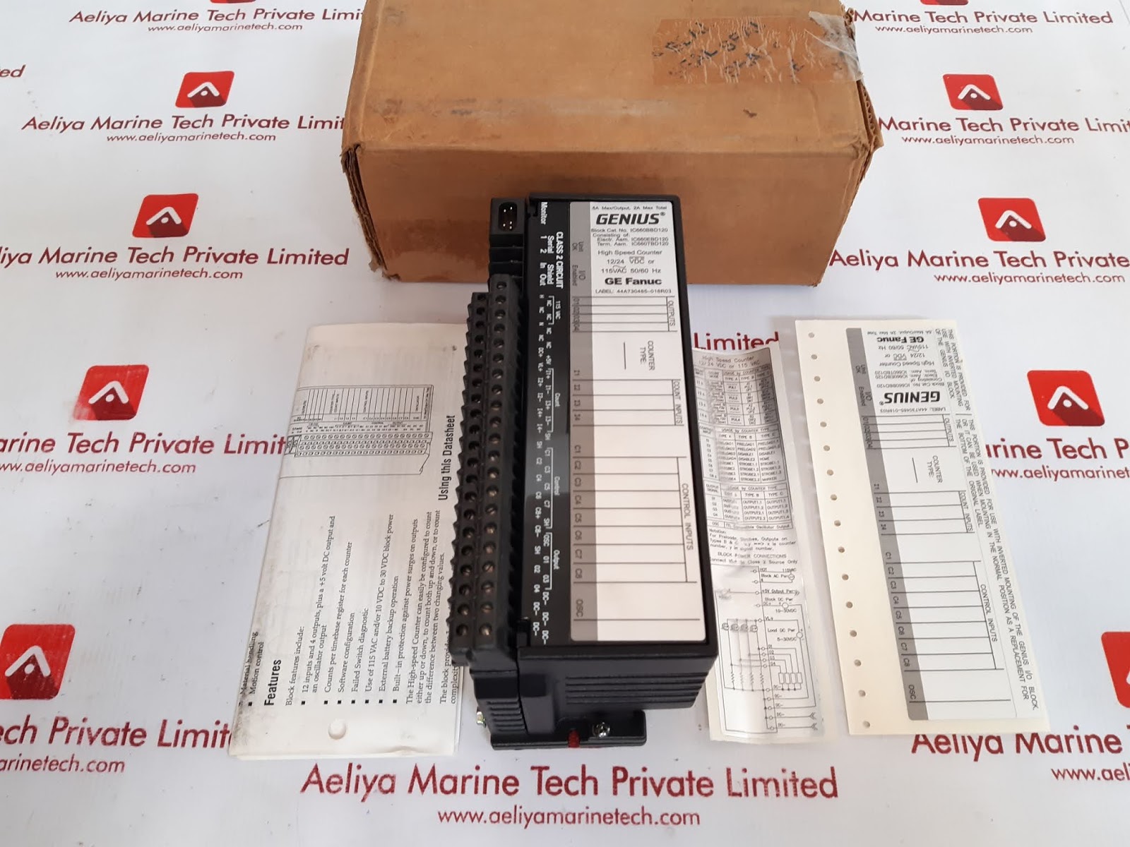 GE FANUC IC660TBD120M TERMINAL HIGH SPEED COUNTER