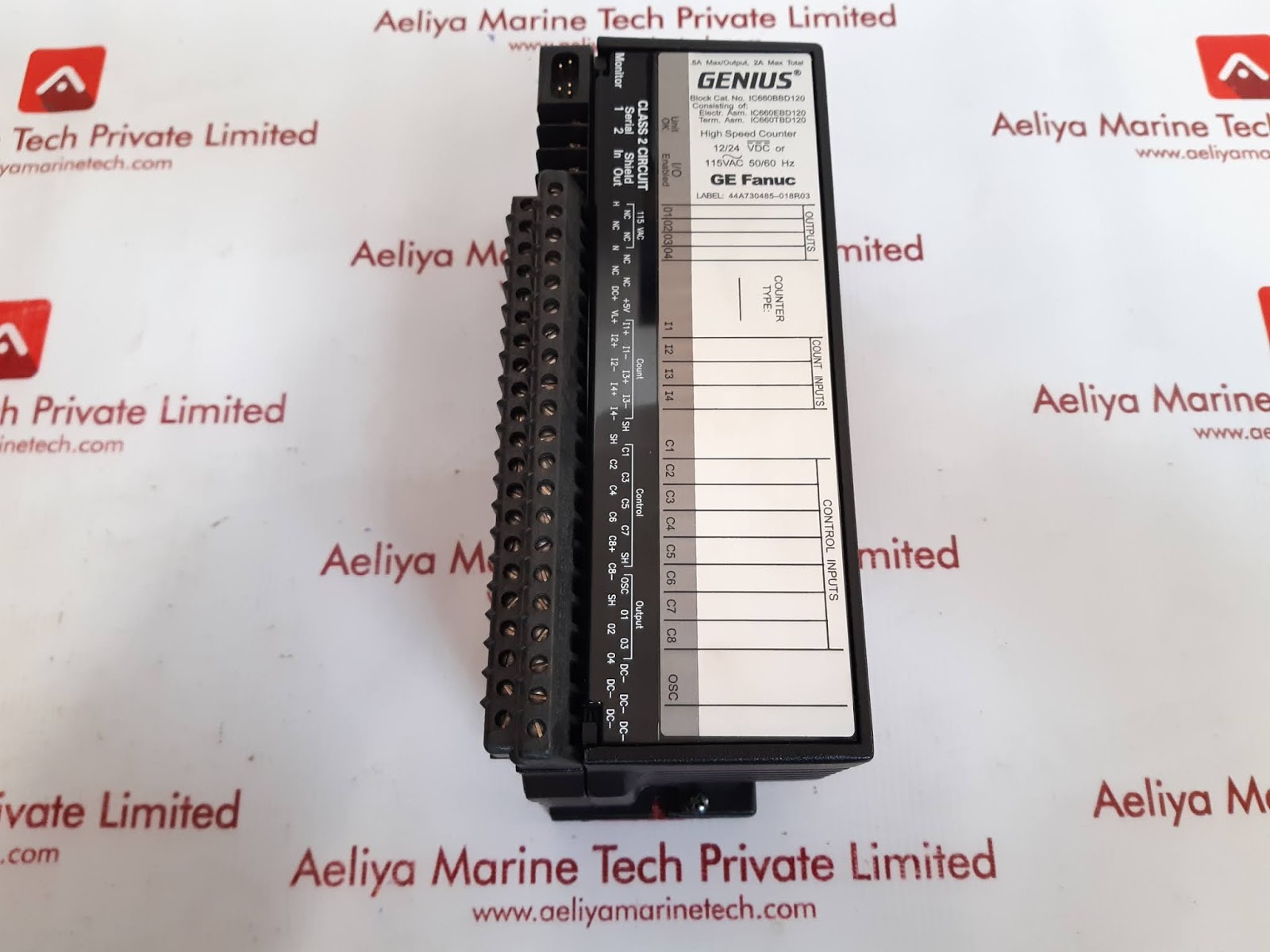 GE FANUC IC660TBD120M TERMINAL HIGH SPEED COUNTER - Image 2