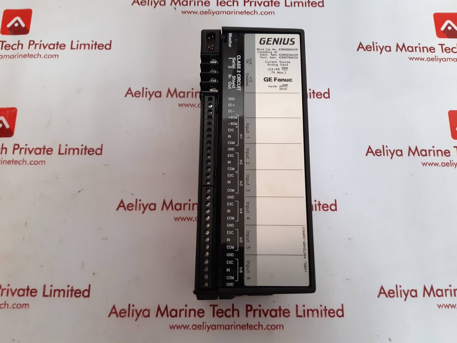 GE FANUC IC660TBA026K TERMINAL ASSEMBLY MODULE - Image 2