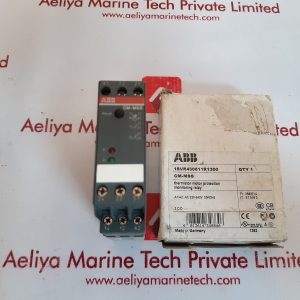 ABB CM-MSS THERMISTOR MOTOR PROTECTION MONITORING RELAY 1SVR430811R1300