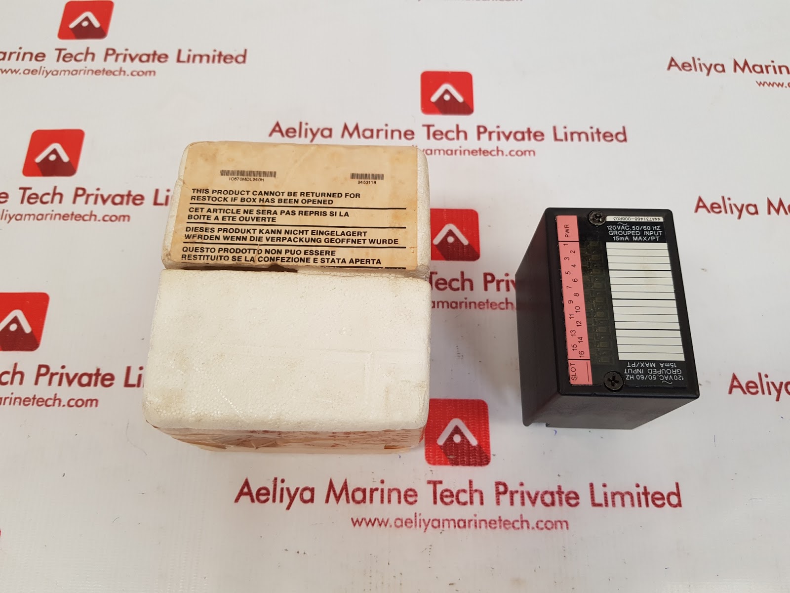 DISCRETE INPUT MODULE IC670MDL240H