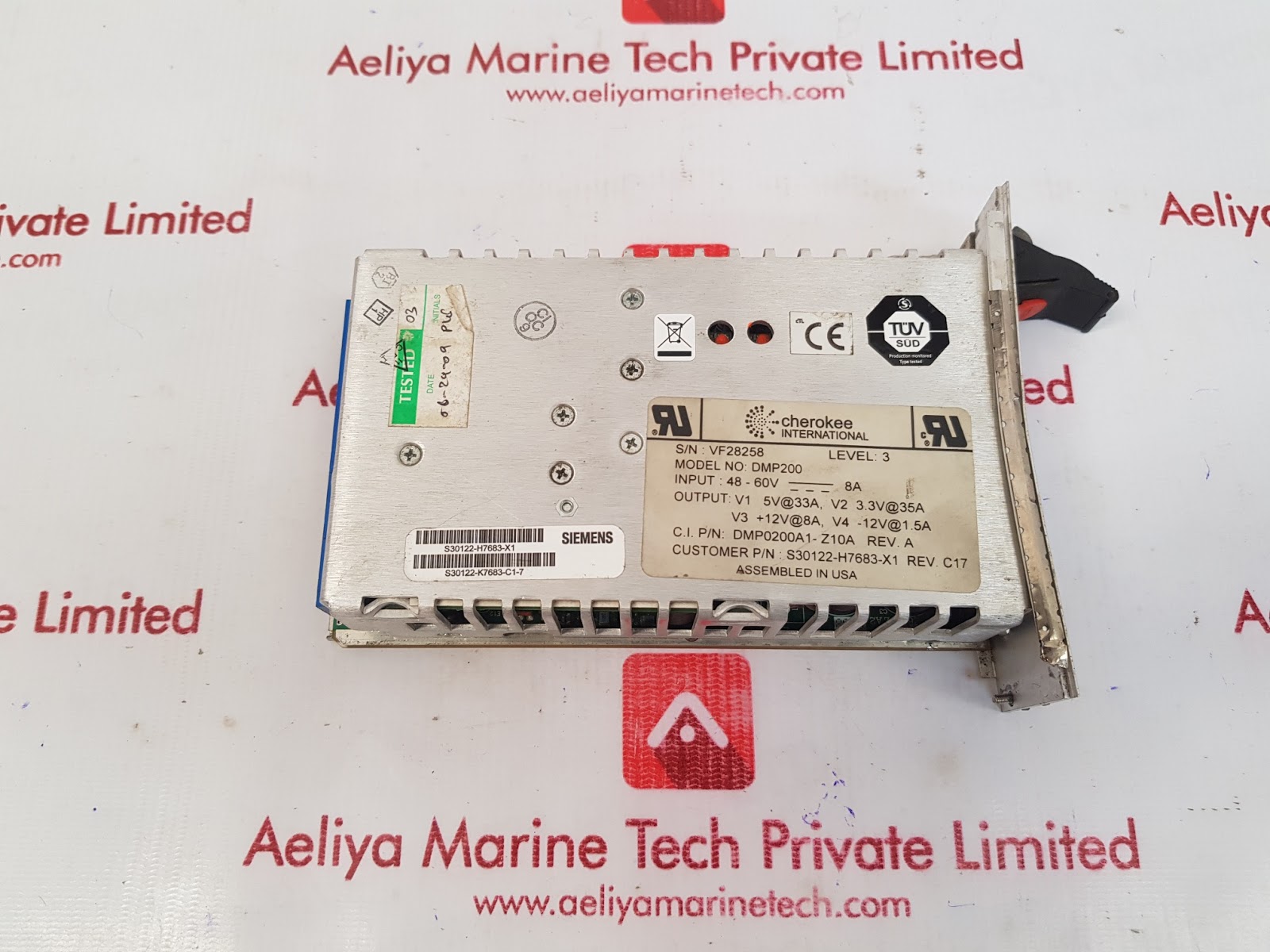 SIEMENS S30122-H7683-X1 POWER SUPPLY