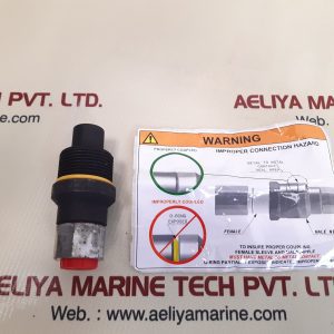 Stucchi m-vep9p 3/8 npt a 14 hydraulic quick disconnect coupler