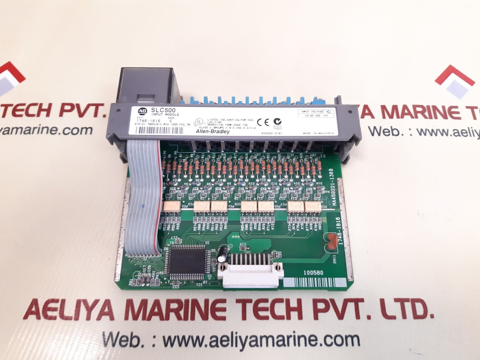 ALLEN-BRADLEY MA459221-138B OUTPUT MODULE 1746-IB16