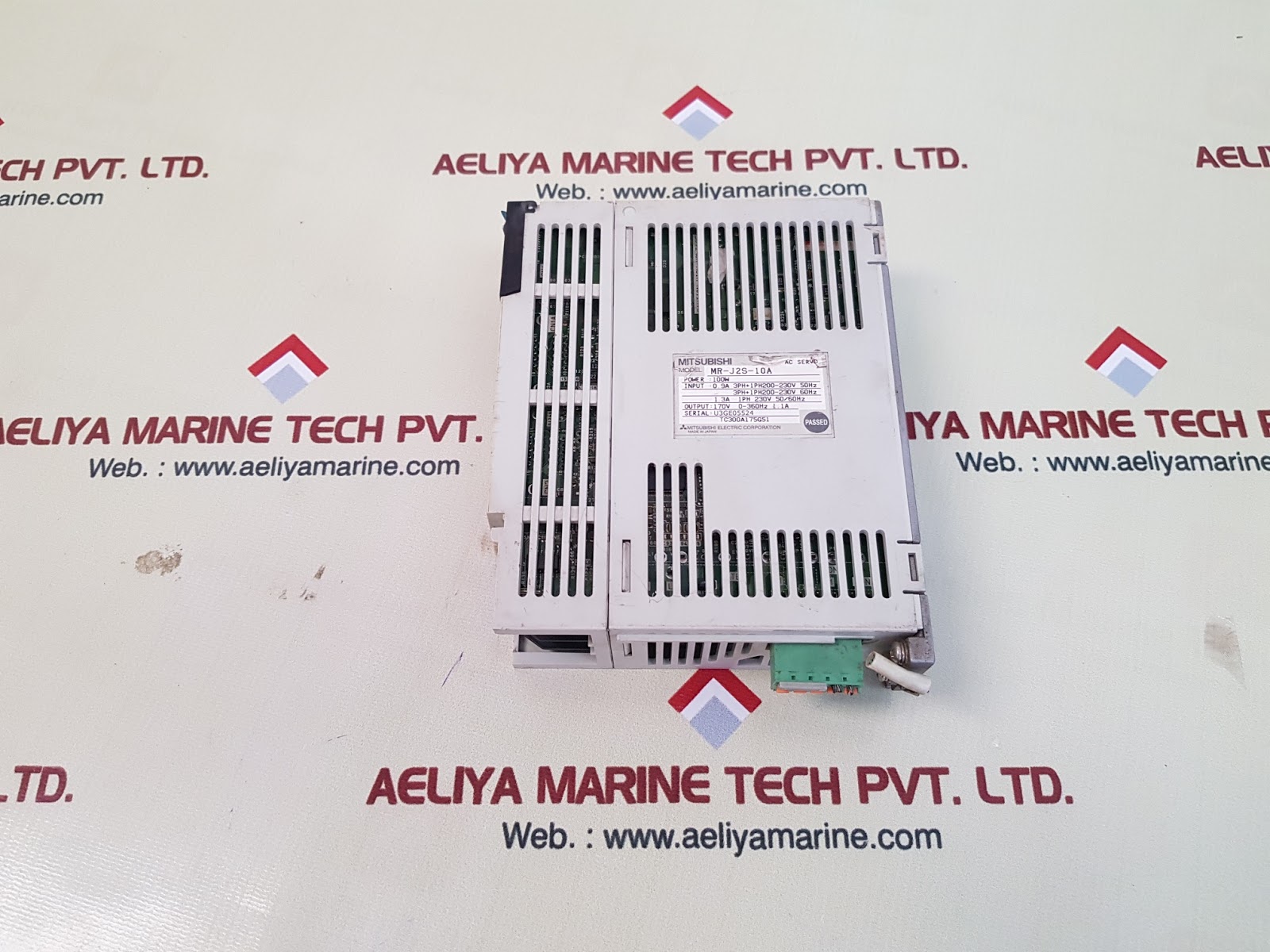 MITSUBISHI ELECTRIC MR-J2S-10A AC SERVO DRIVE - Image 3