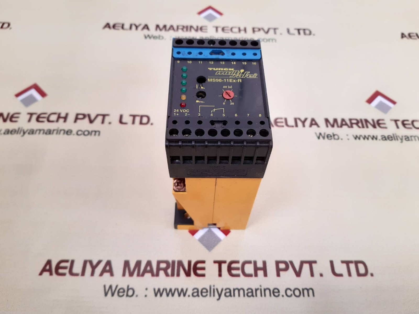 TURCK MS96-11EX-R MULTI SAFE CONTROL CIRCUIT RELAY 24 VDC