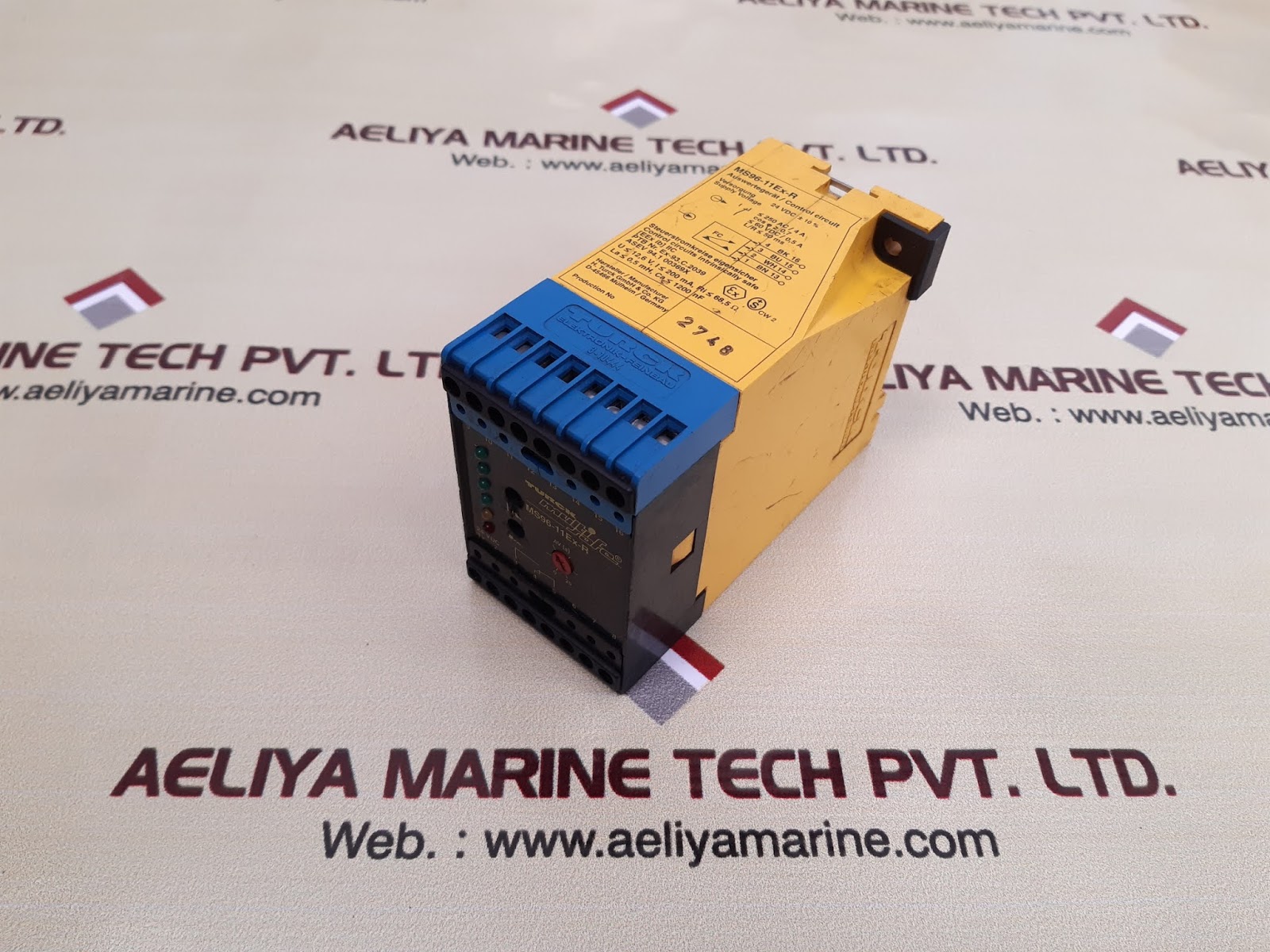 TURCK MS96-11EX-R MULTI SAFE CONTROL CIRCUIT RELAY 24 VDC - Image 3