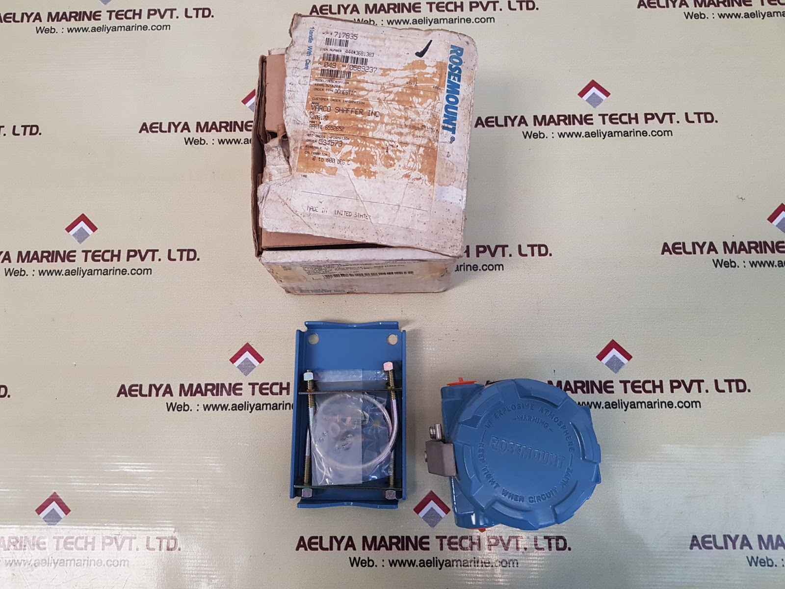 ROSEMOUNT 444RL3U1A2E8 ALPHALINE TEMPERATURE TRANSMITTER