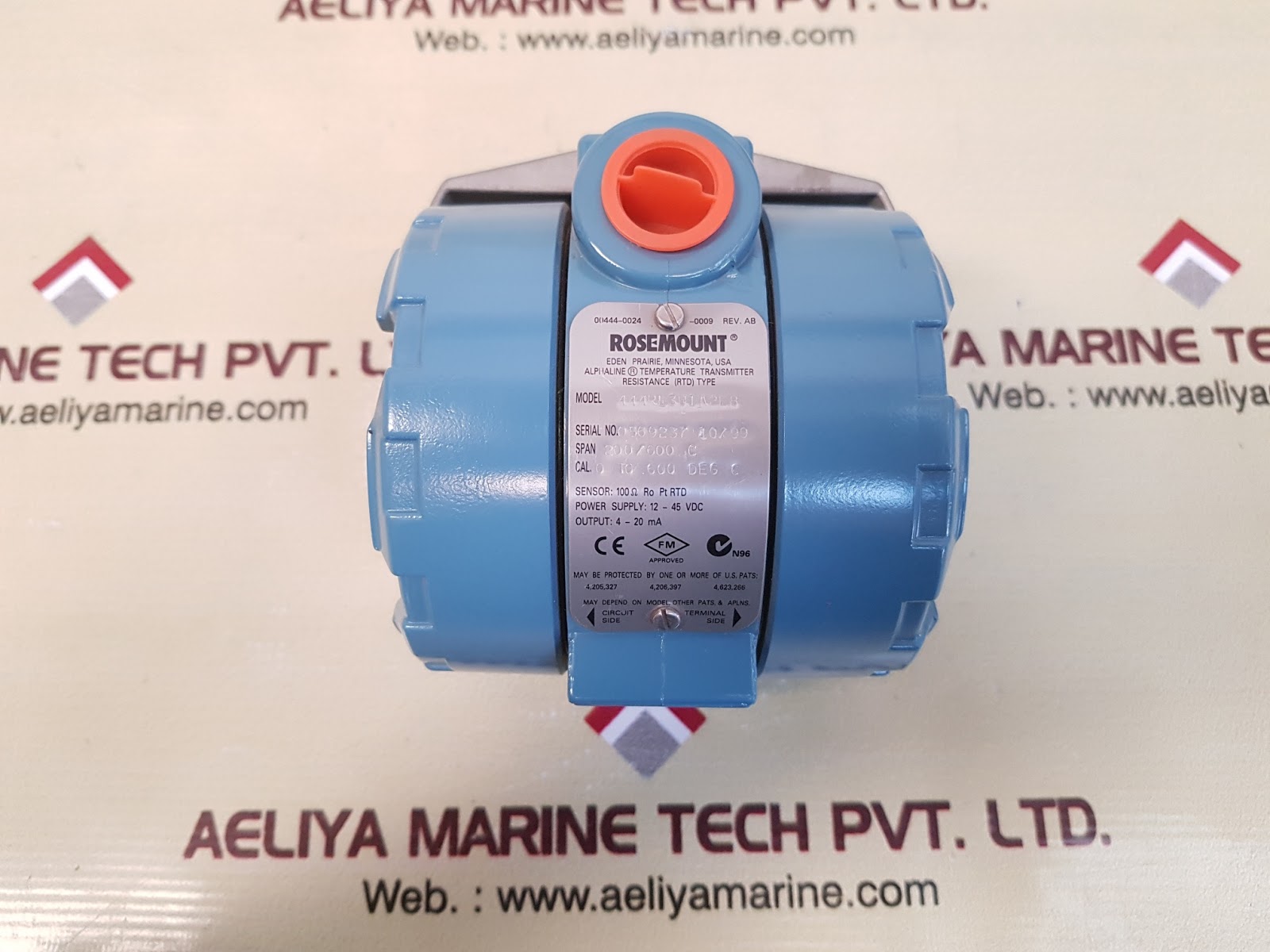 ROSEMOUNT 444RL3U1A2E8 ALPHALINE TEMPERATURE TRANSMITTER - Image 3