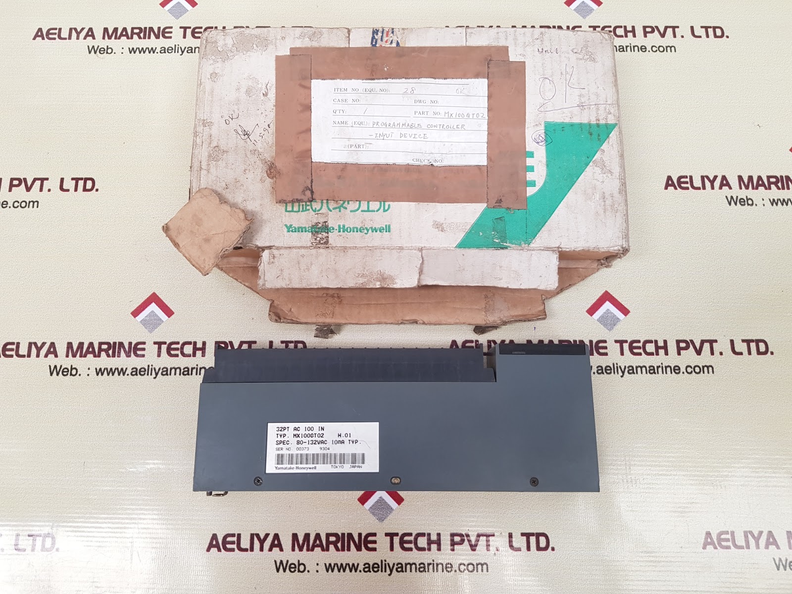 YAMATAKE MX100GT02 H.01 PROGRAMMABLE CONTROLLER INPUT DEVICE