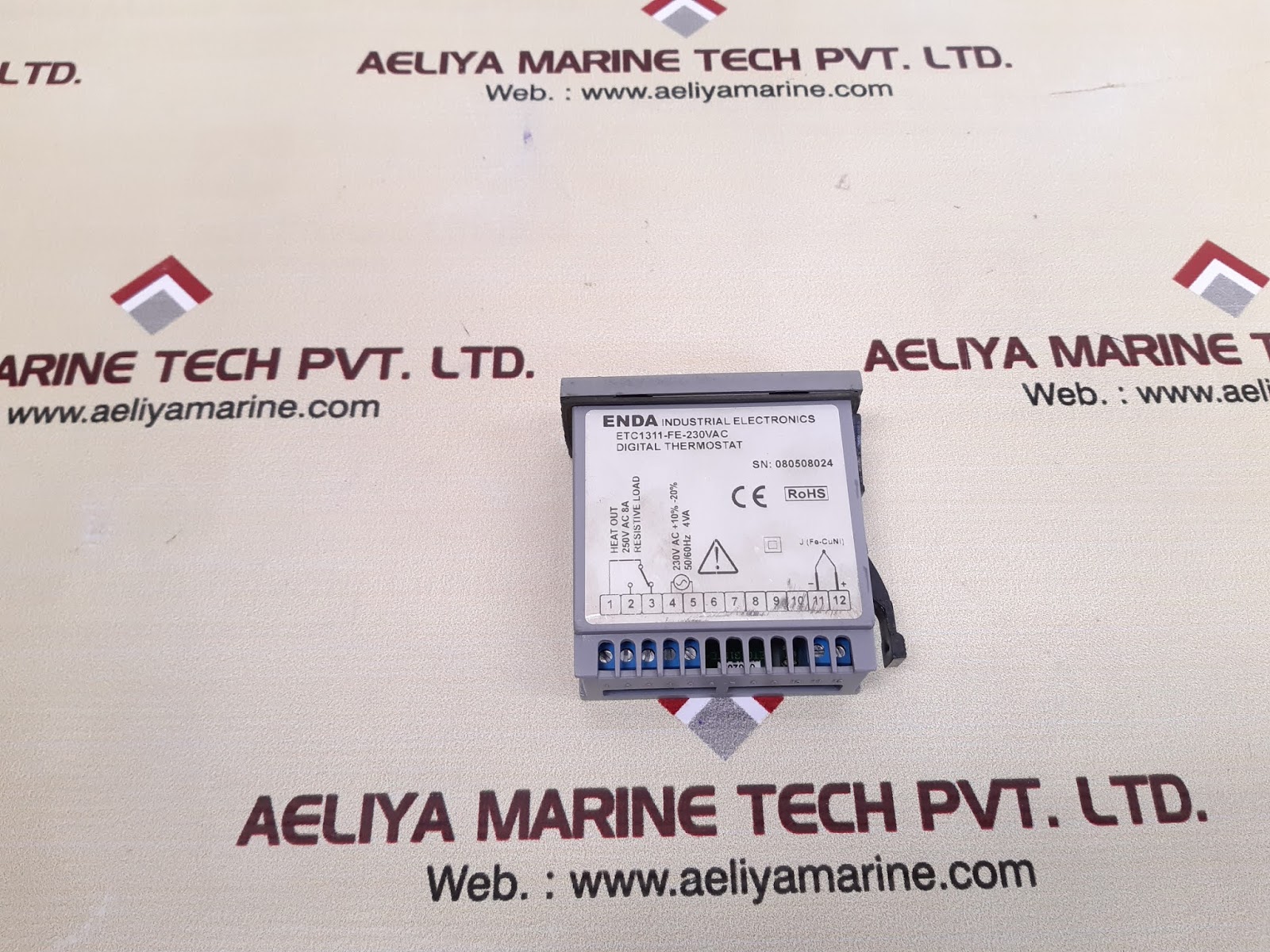 ENDA ETC1311 DIGITAL THERMOSTAT ETC1311-FE-230VAC - Image 3