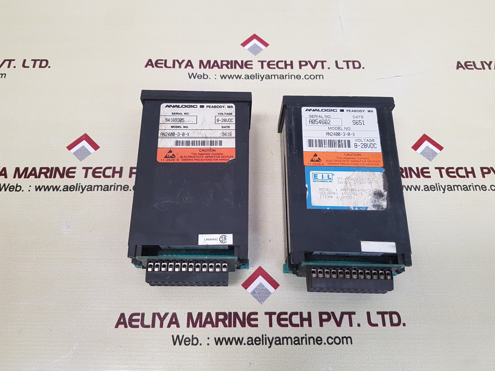 ANALOGIC AN2400-3-0-X VOLTAGE/CURRENT CONTROLLER PANEL METER - Image 2