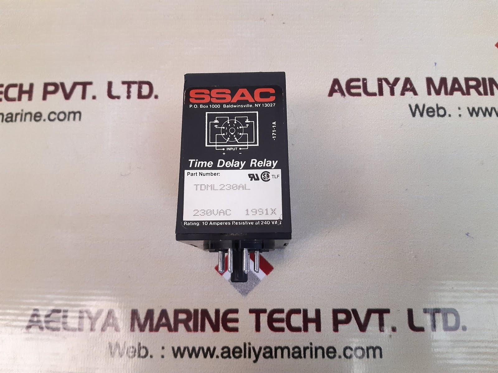 SSAC TDML230AL TIME DELAY RELAY - Image 2