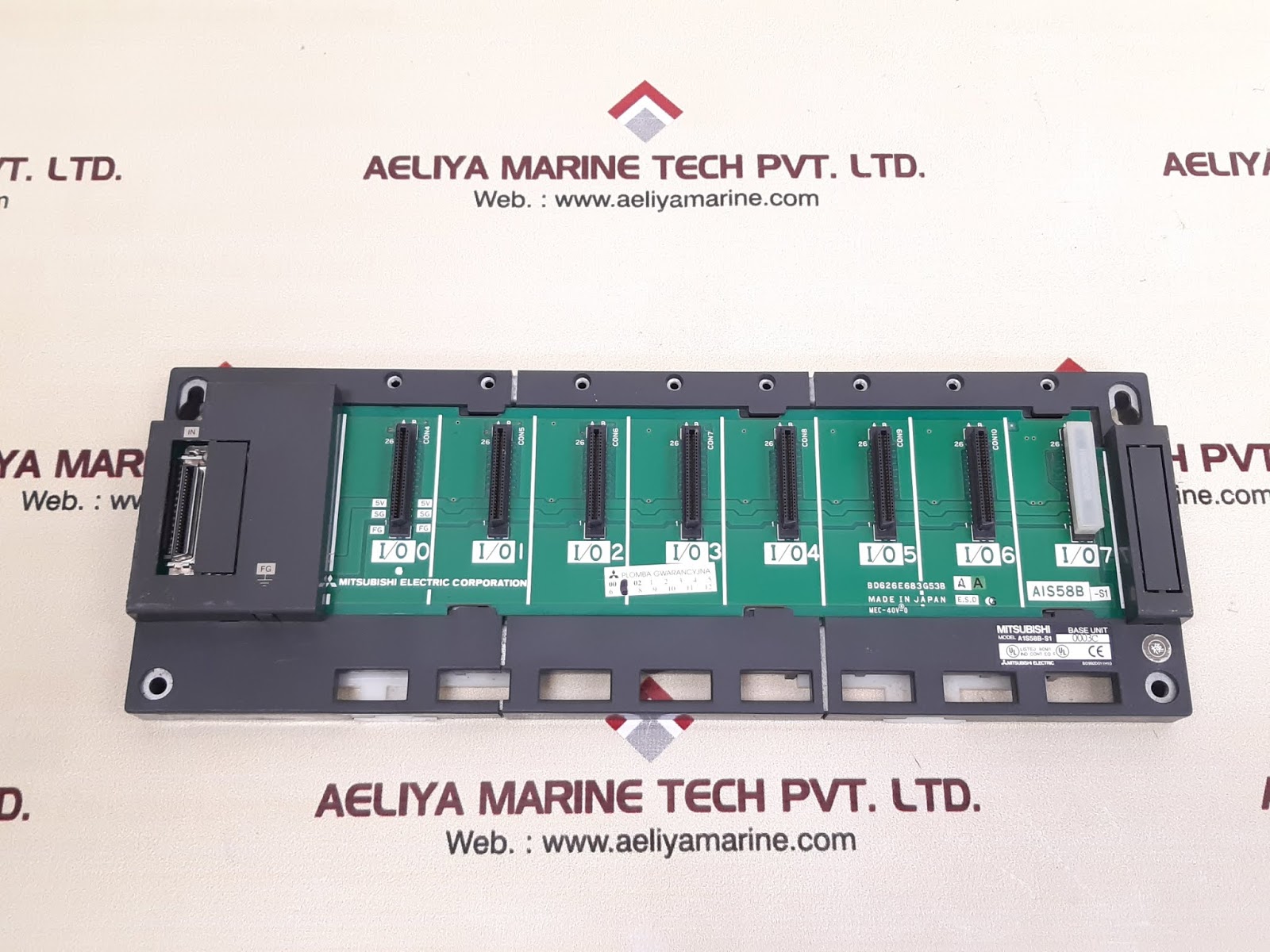 MITSUBISHI A1S58B-S1 I/O SLOT EXTENSION BASE UNIT 0003C