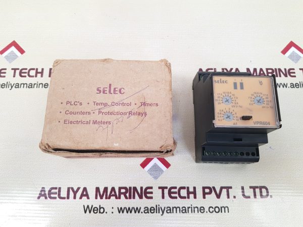 SELEC VPR604 VOLTAGE PROTECTION RELAY