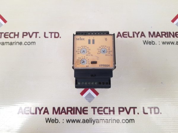 SELEC VPR604 VOLTAGE PROTECTION RELAY - Image 2