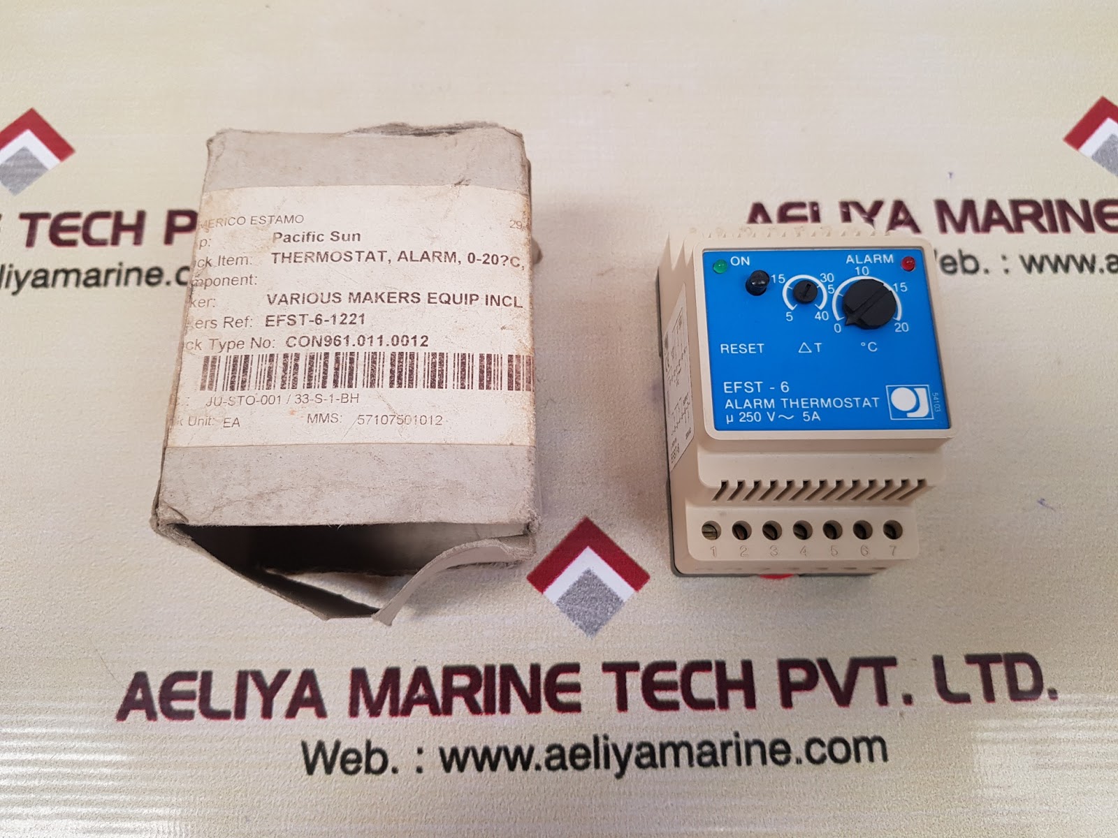 ALARM THERMOSTAT EFST-6