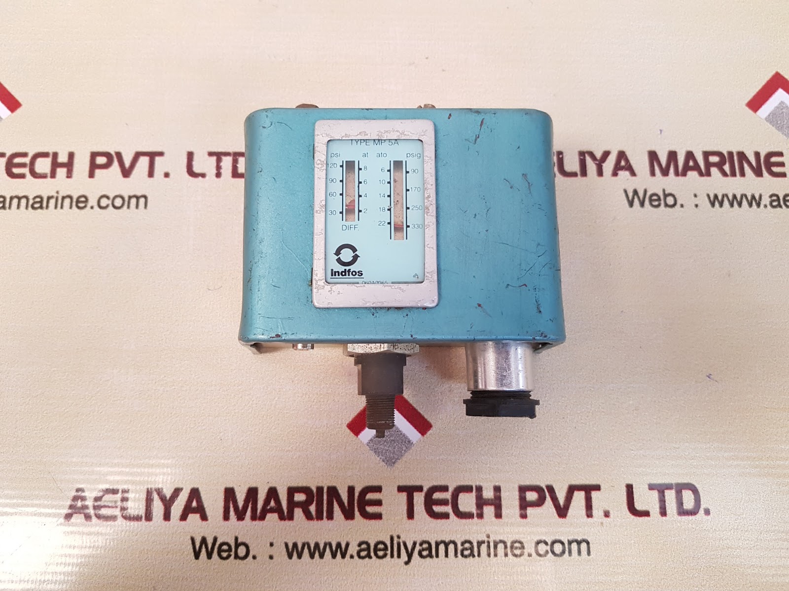 INDFOS MP 5A HIGH PRESSURE CONTROL SWITCH