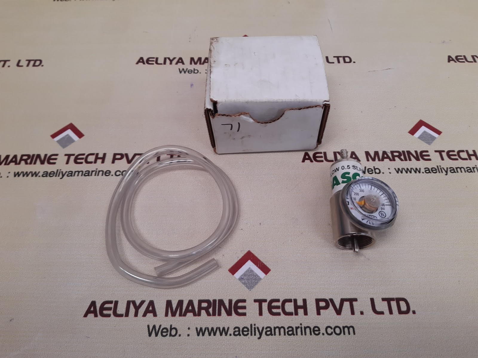 GASCO CALIBRATION GAS REGULATOR FLOW 0.5 SLPM