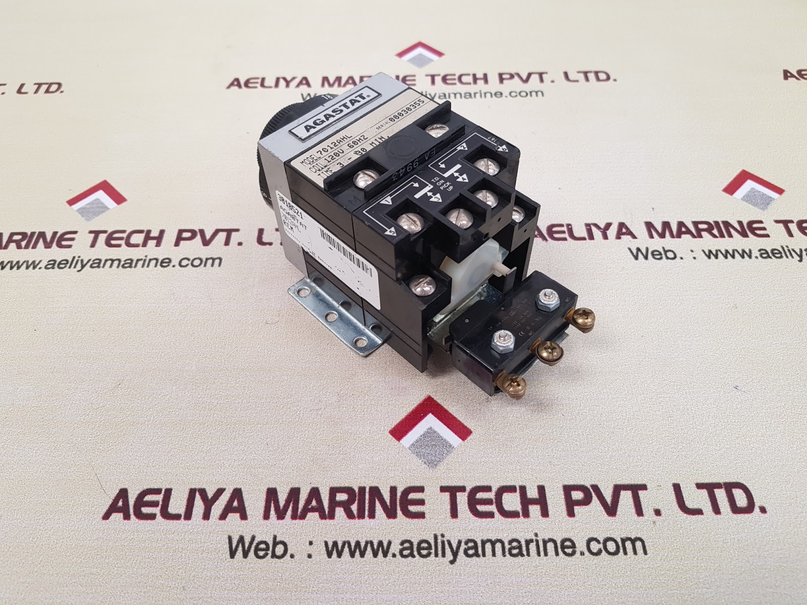 AGASTAT 7012AHL TIME DELAY RELAY 3-30 MIN - Image 3