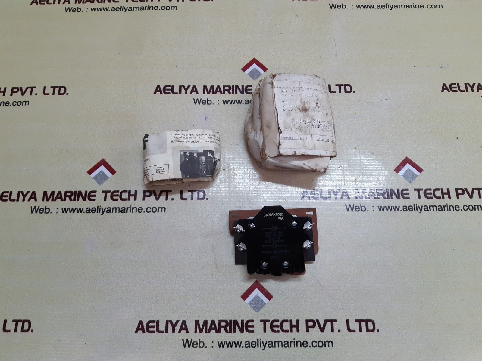 GENERAL ELECTRIC CR305X100C WA AUXILIARY CONTACT BLOCK