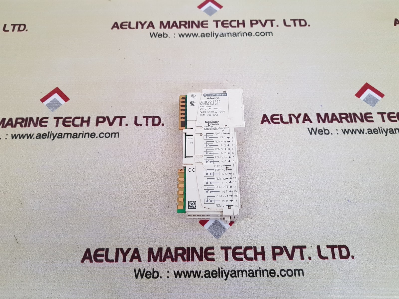 SCHNEIDER ELECTRIC TELEMECANIQUE DDI3725 INPUT MODULE - Image 2
