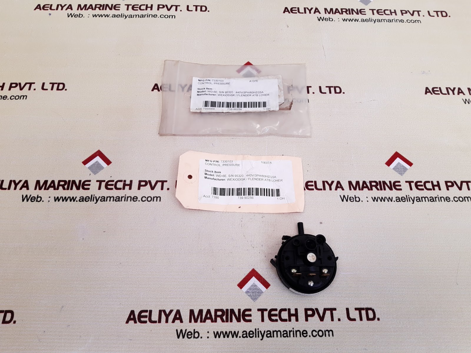 WEXIODISK 7330103 PRESSURE CONTROL SWITCH