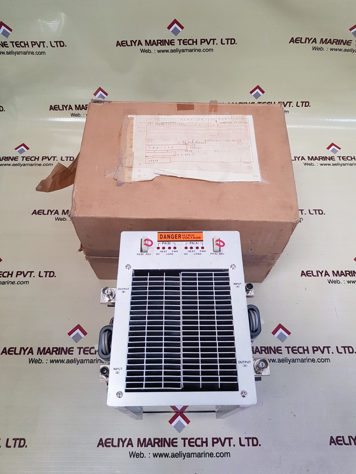 JRC PCED650G CAH-250 POWER AMPLIFIER BOARD