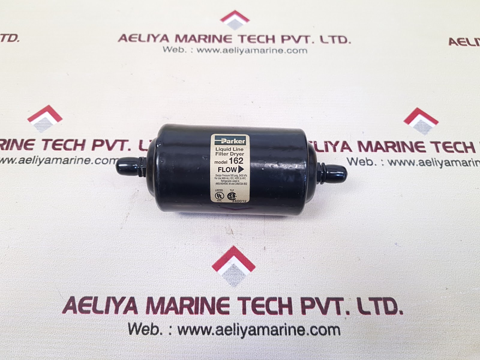 PARKER 162 LIQUID LINE FILTER DRYER 500 PSIG - Image 2