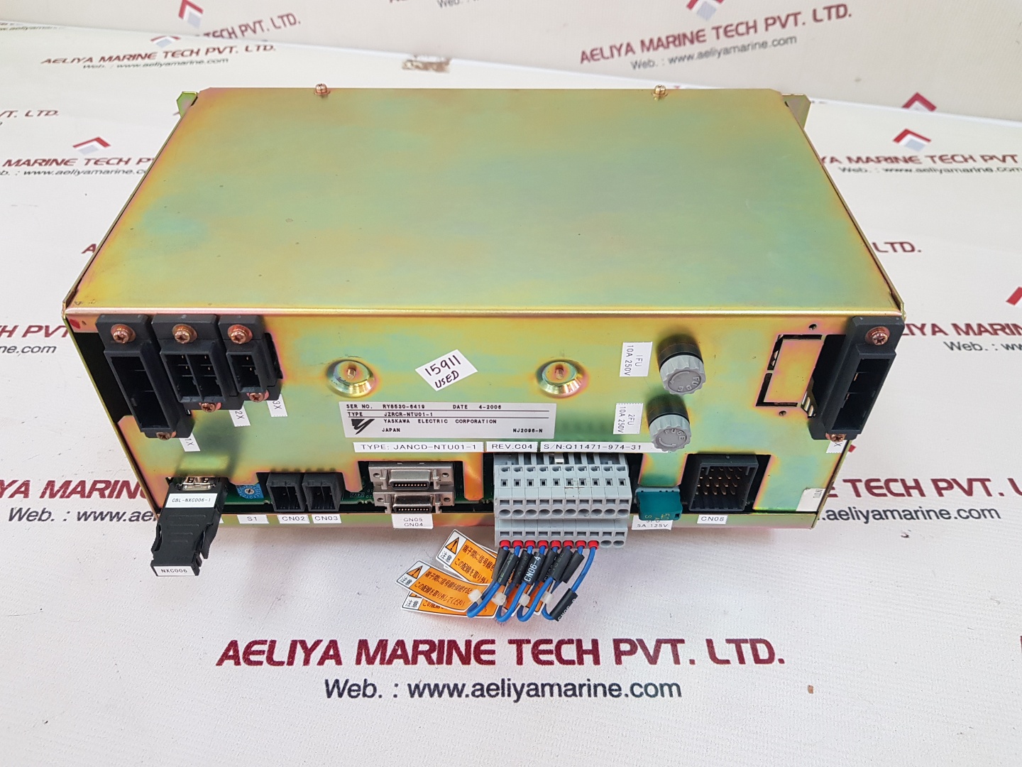 YASKAWA JZRCR-NTU01-1 POWER SUPPLY UNIT JANCD-NTU01-1