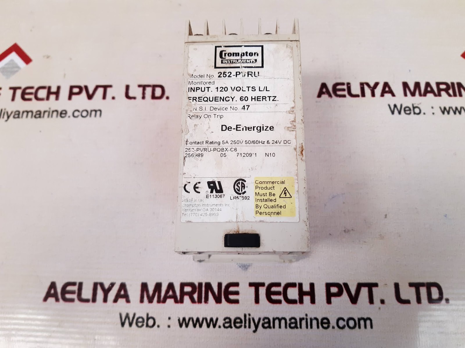 CROMPTON 252-PVRU PROTECTOR MONITORED - Image 3